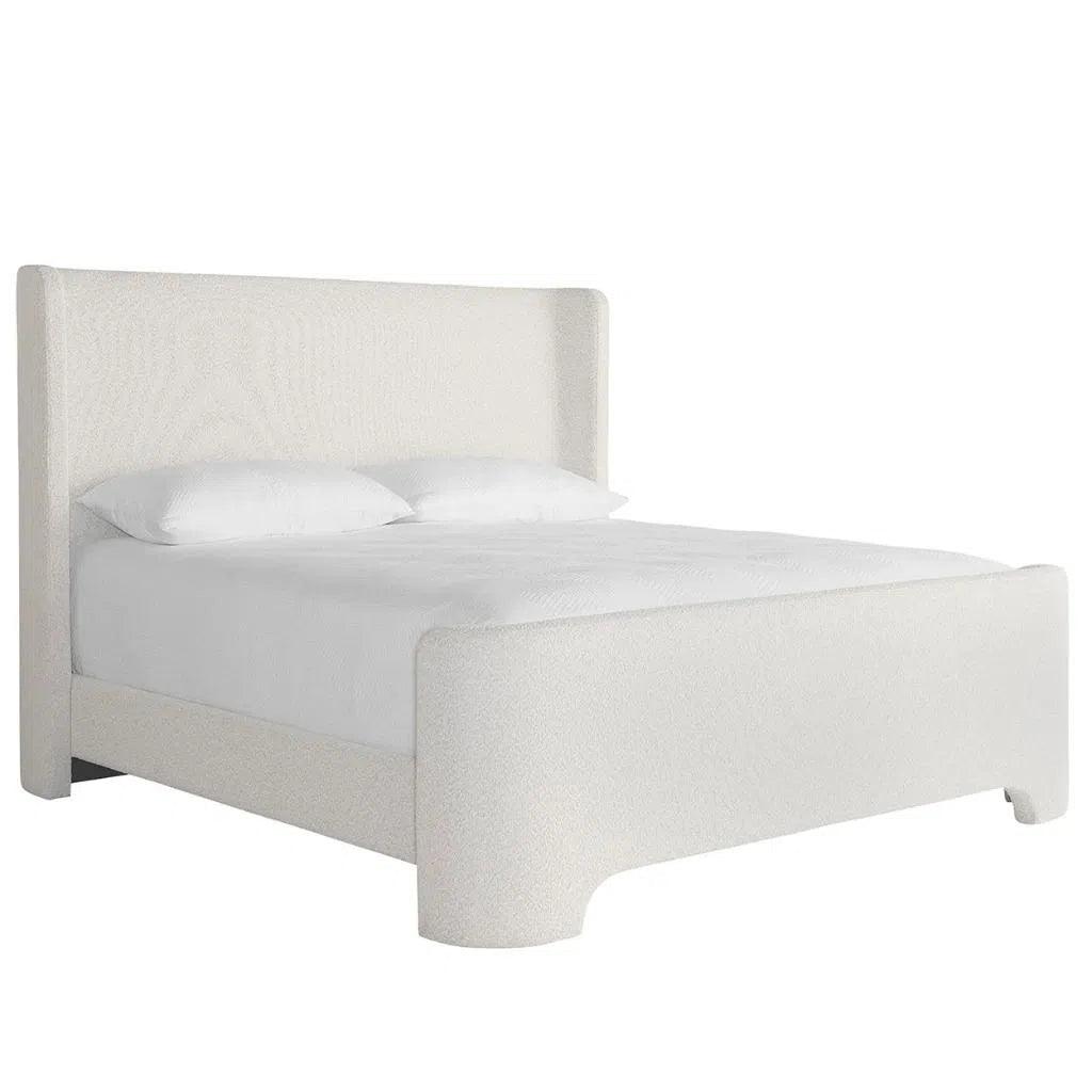 Ives Velvet Performance Fabric Bed Frame - LOOMLAN - Beds