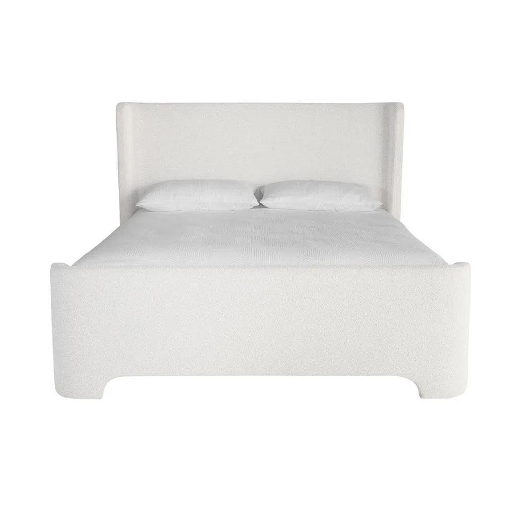 Ives Velvet Performance Fabric Bed Frame - LOOMLAN - Beds