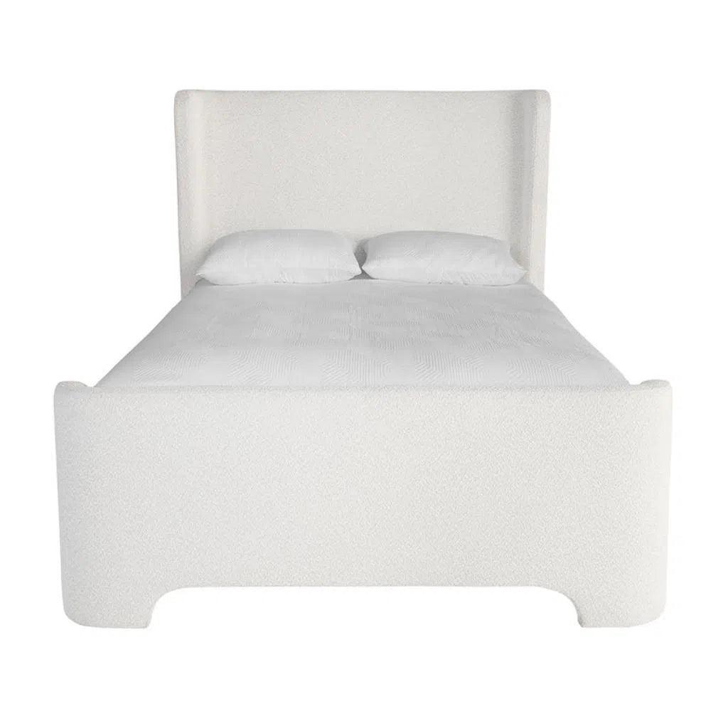 Ives Velvet Performance Fabric Bed Frame - LOOMLAN - Beds