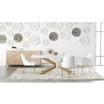 Ivory Industry Rectangle Concrete Dining Table - LOOMLAN - Essentials For Living - Dining Tables