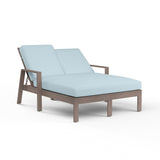 Laguna Sunbrella Outdoor Double Chaise Lounge