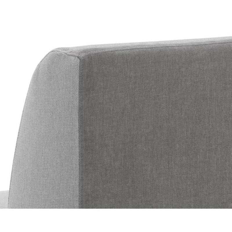 Jaclyn Fabric Modular Armless Chair - LOOMLAN - SUNPAN - Modular Sofas