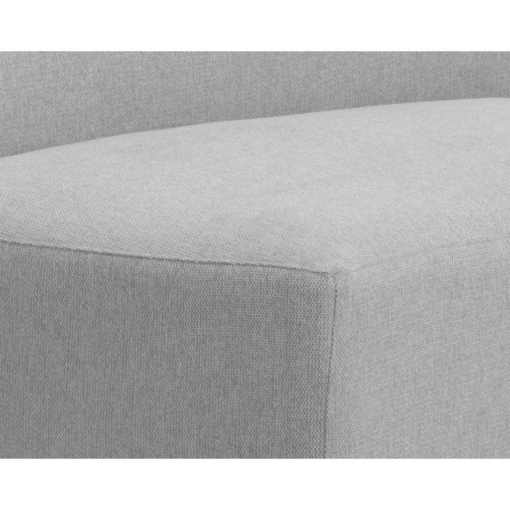 Jaclyn Fabric Modular Armless Chair - LOOMLAN - Modular Sofas