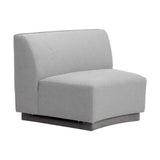 Jaclyn Fabric Modular Armless Chair - LOOMLAN - SUNPAN - Modular Sofas