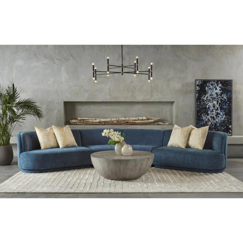 Jaclyn Fabric Modular Armless Chair - LOOMLAN - SUNPAN - Modular Sofas