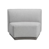 Jaclyn Fabric Modular Armless Chair - LOOMLAN - SUNPAN - Modular Sofas
