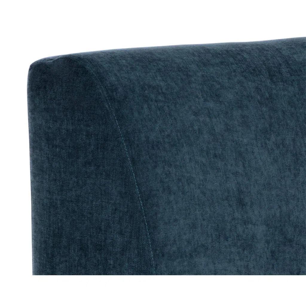 Jaclyn Fabric Modular Armless Chair - LOOMLAN - Modular Sofas