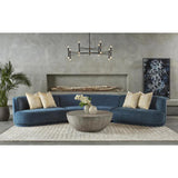 Jaclyn Fabric Modular Left Armchair - LOOMLAN - SUNPAN - Modular Sofas