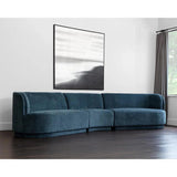 Jaclyn Fabric Modular Left Armchair - LOOMLAN - SUNPAN - Modular Sofas