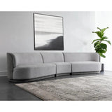 Jaclyn Fabric Modular Left Armchair - LOOMLAN - SUNPAN - Modular Sofas