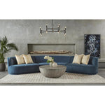 Jaclyn Fabric Modular Right Armchair - LOOMLAN - Modular Sofas