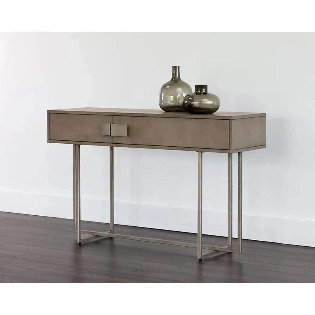 Jade Wooden Rectangular Console Table - LOOMLAN - Console Tables