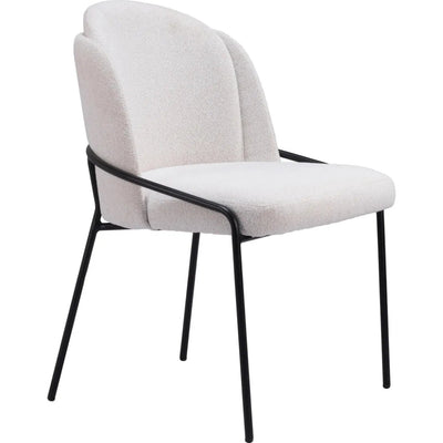 Jambi Performance Fabric Armless Dining Chair 2PC - LOOMLAN - Zuo Modern - Dining Chairs