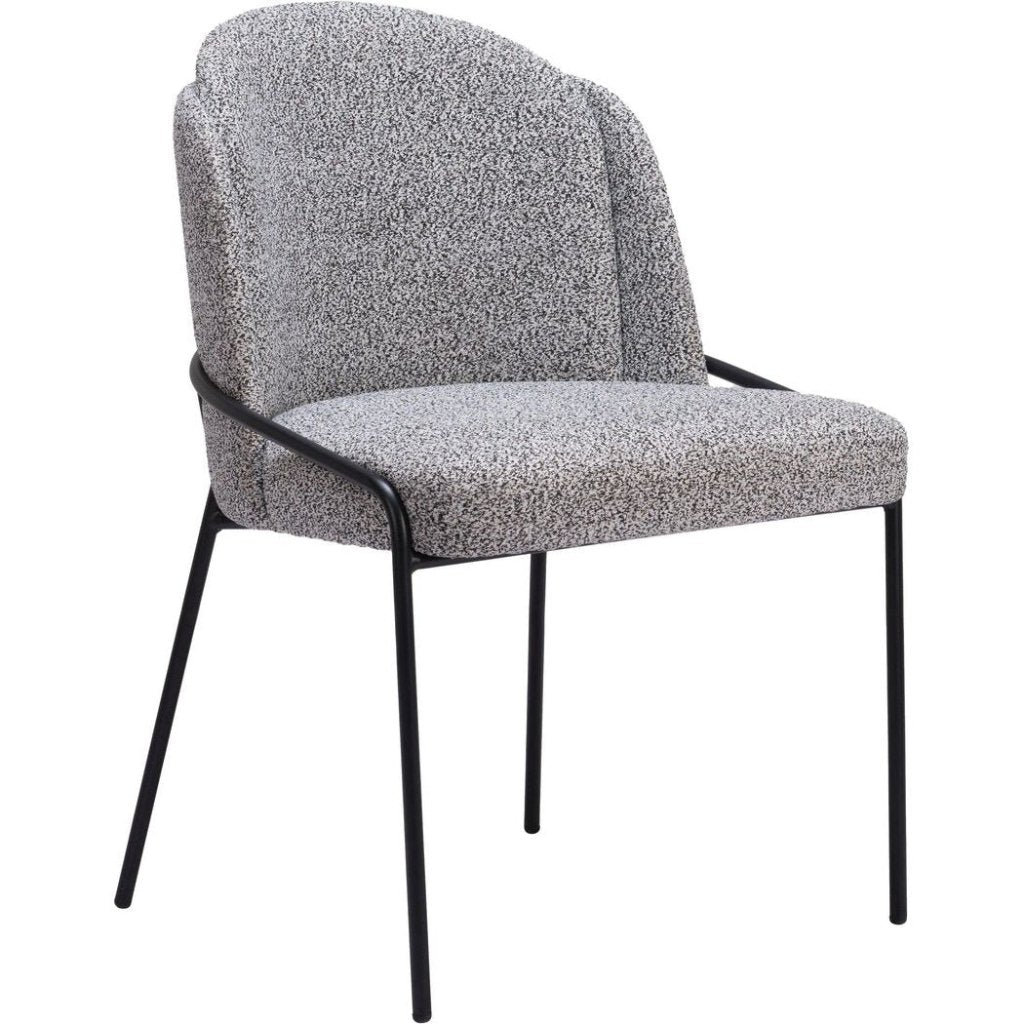 Jambi Performance Fabric Armless Dining Chair 2PC - LOOMLAN - Zuo Modern - Dining Chairs