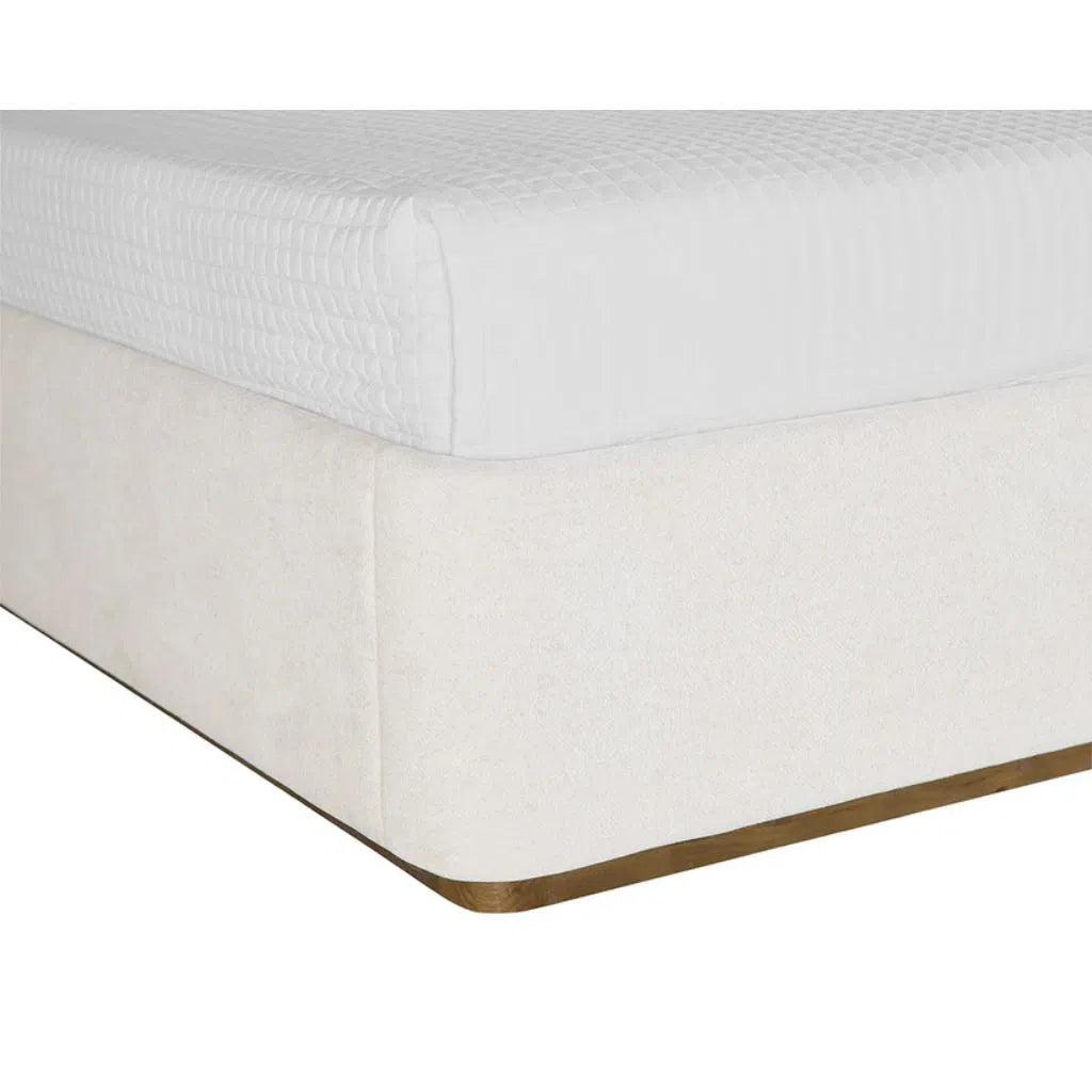 Jamille Fabric Super Plushed Bed - LOOMLAN - Beds