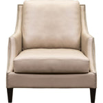 Jane Classic Design Leather Chair - LOOMLAN - Club Chairs