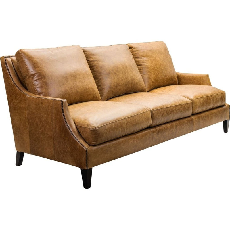 Jane Luxurious Leather Sofa - LOOMLAN - Olivia + Quinn - Sofas & Loveseats