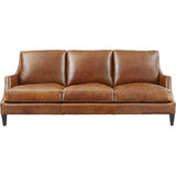 Jane Luxurious Leather Sofa - LOOMLAN - Olivia + Quinn - Sofas & Loveseats