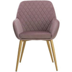 Jayna Fabric Dining Armchair - LOOMLAN - Dining Chairs