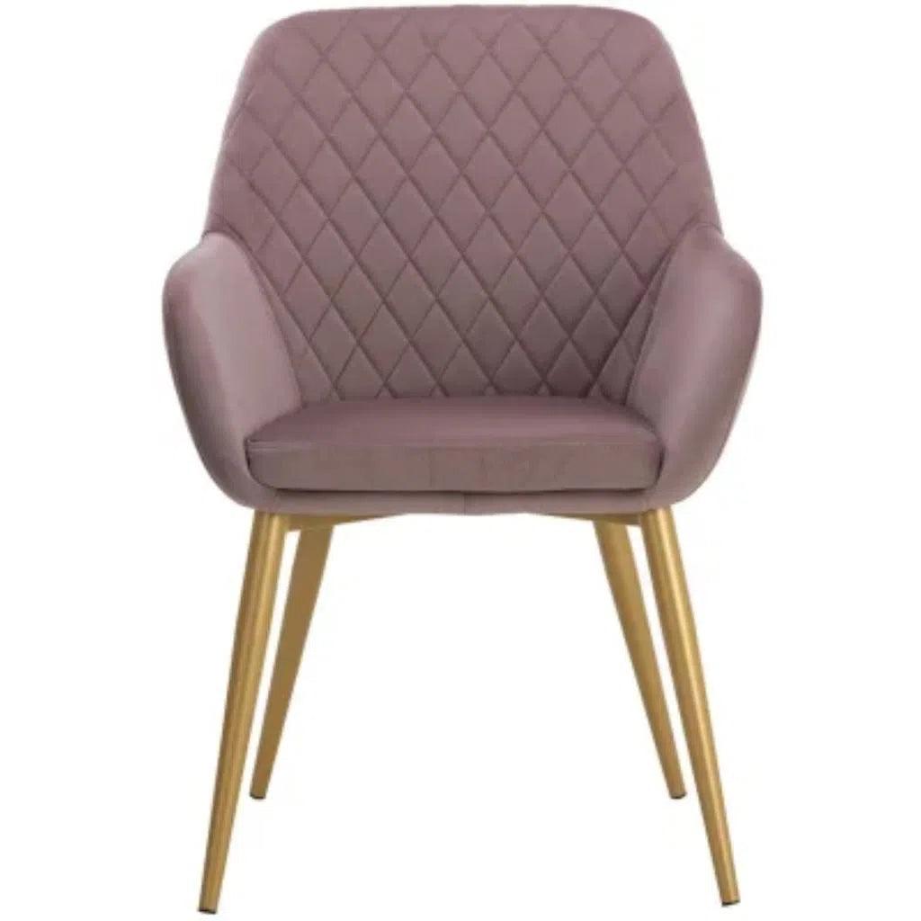 Jayna Fabric Dining Armchair - LOOMLAN - Dining Chairs