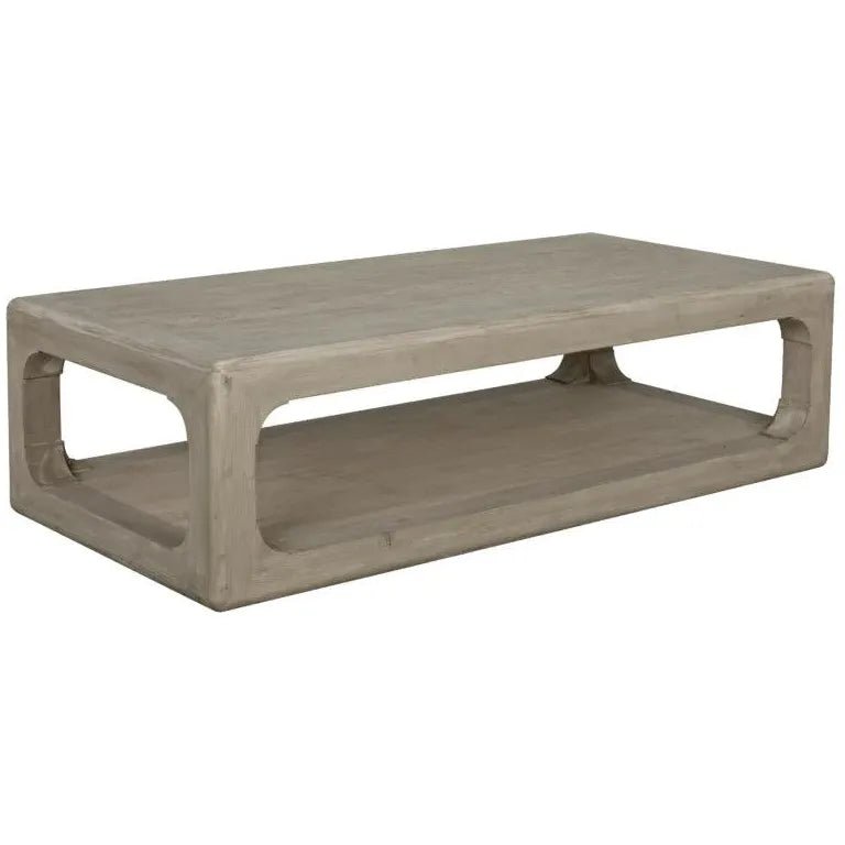 Jean Wooden Rectangular Coffee Table - LOOMLAN - CFC - Coffee Tables