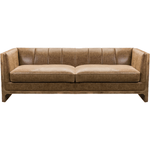 Jennie Ten Gallon Hat Accord Leather Sofa - LOOMLAN - Olivia + Quinn - Sofas & Loveseats