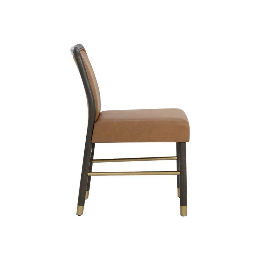 Jeno Armless Dining Chair 2PC - LOOMLAN - Dining Chairs