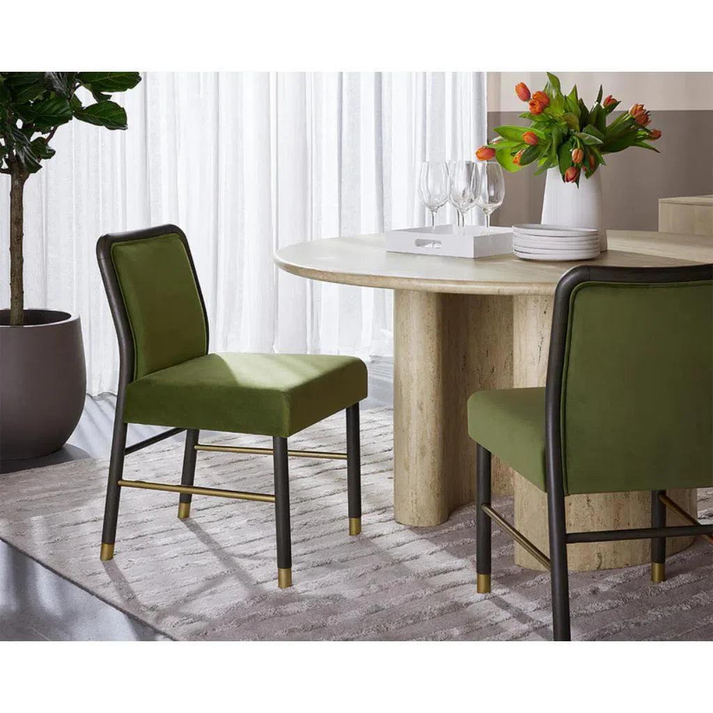 Jeno Armless Dining Chair 2PC - LOOMLAN - Dining Chairs