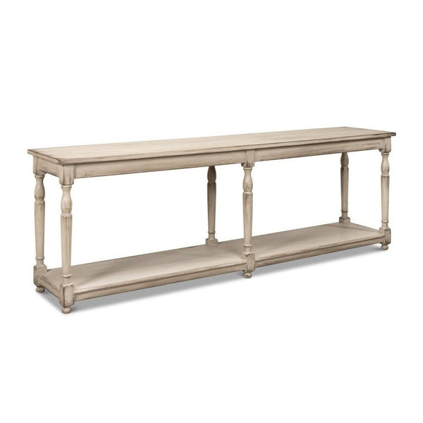 Jensen Wooden Rectangular Console Table - LOOMLAN - Sarreid - Console Tables