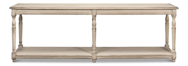 Jensen Wooden Rectangular Console Table - LOOMLAN - Sarreid - Console Tables