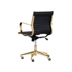 Jessica Leather Office Chair - LOOMLAN - Office Chairs