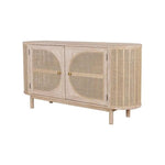 Joelle Oval Shaped Wooden Cabinet - LOOMLAN - Artesia - Sideboards