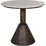 Joseph Side Table, Aged Brass - LOOMLAN - Noir - Side Tables