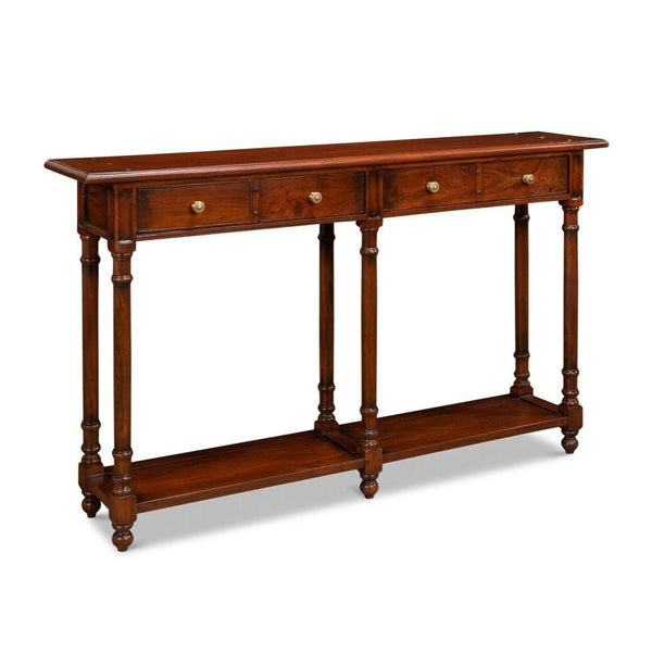 Josephson Wooden Rectangular Console Table - LOOMLAN - Sarreid - Console Tables