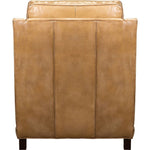 Josie Leather In Bedford Branston Chair - LOOMLAN - Olivia + Quinn - Club Chairs