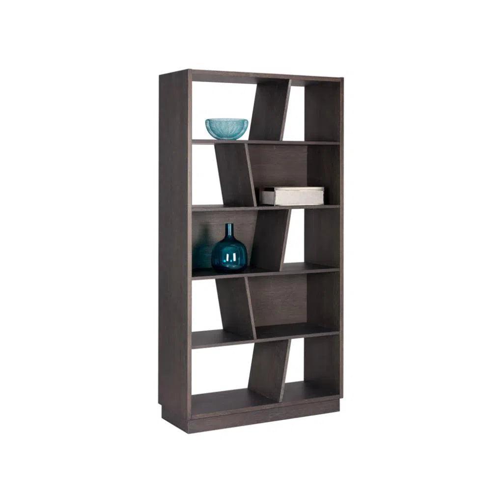 Jude Wooden Contemporary Bookcase - LOOMLAN - Bookcases