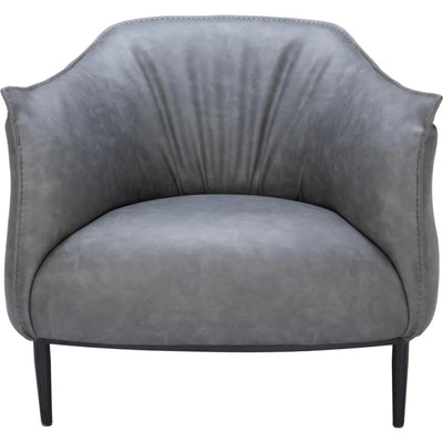 Julian Accent Chair Gray - LOOMLAN - Zuo Modern - Accent Chairs