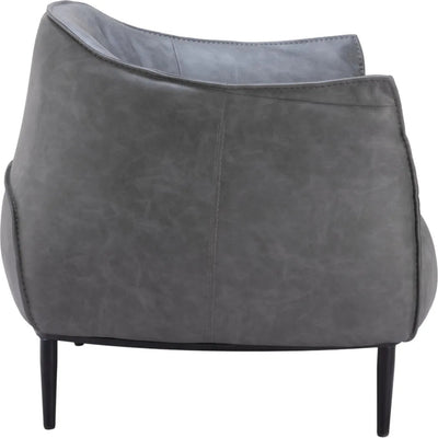 Julian Accent Chair Gray - LOOMLAN - Zuo Modern - Accent Chairs