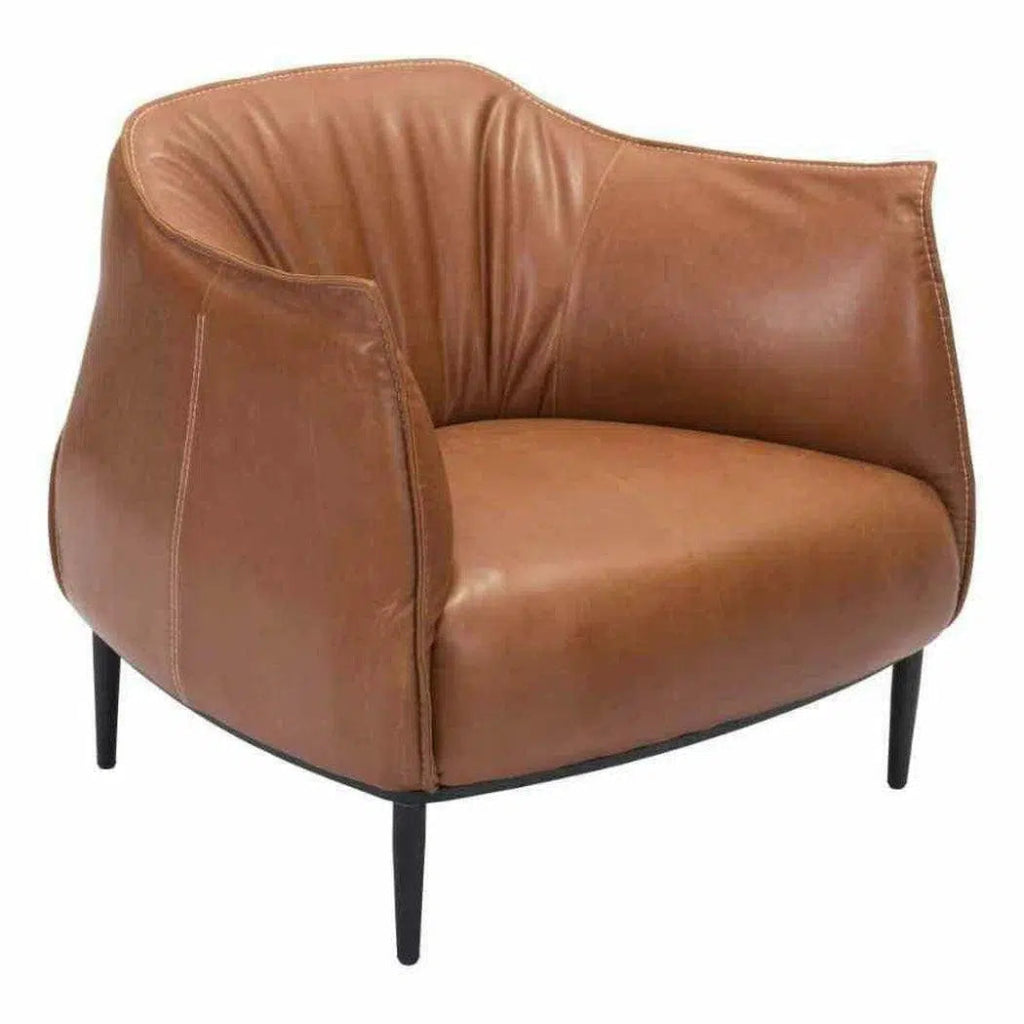 Julian Occasional Chair Coffee - LOOMLAN - Zuo Modern - Club Chairs