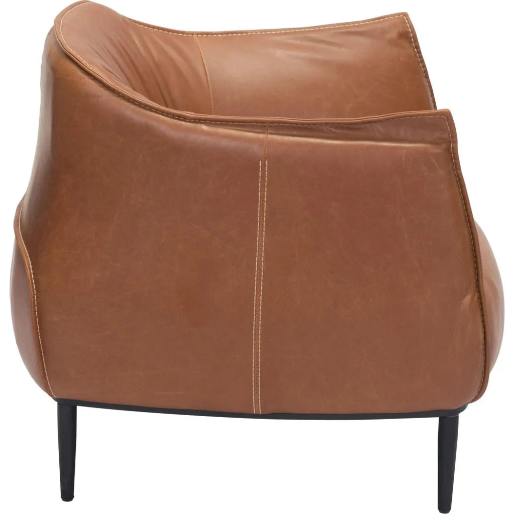 Julian Occasional Chair Coffee - LOOMLAN - Zuo Modern - Club Chairs