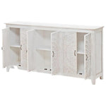 Jumbo Extra Large White Credenza - LOOMLAN - LOOMLAN - Sideboards