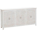 Jumbo Extra Large White Credenza - LOOMLAN - LOOMLAN - Sideboards