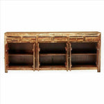 Jumbo Rustic Credenza Handmade Sunburst - LOOMLAN - LOOMLAN - Sideboards