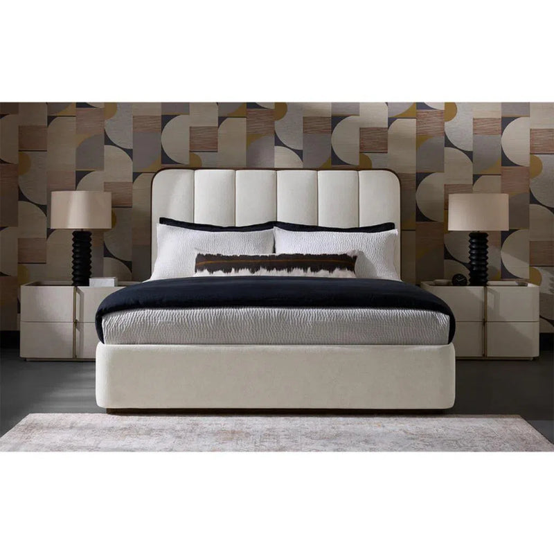 Jamille Fabric Upholstered Super Plushed Bed