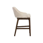 Kace Leather Counter Stool - LOOMLAN - Counter Stools