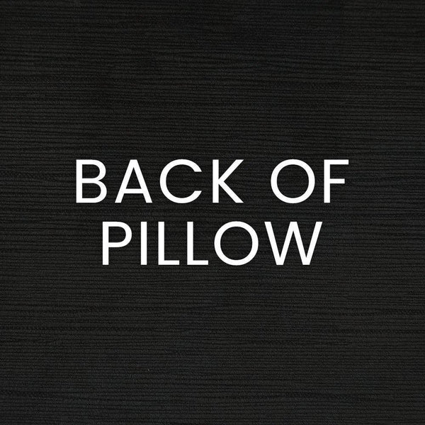 Kalani Onyx Black Throw Pillow With Insert - LOOMLAN - D.V. Kap - Throw Pillows