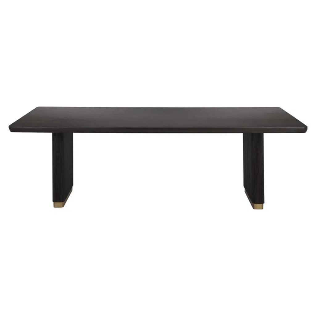 Kalla Rectangle Wooden Dining Table - LOOMLAN - Dining Tables