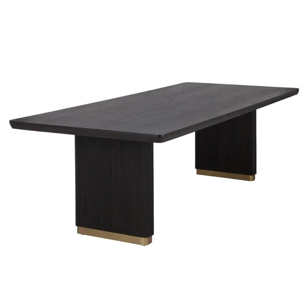 Kalla Rectangle Wooden Dining Table - LOOMLAN - Dining Tables