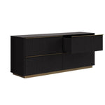 Kalla Solid Wood Dresser - LOOMLAN - Dressers