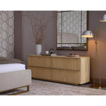 Kalla Solid Wood Dresser - LOOMLAN - Dressers